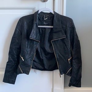 Leather jacket
